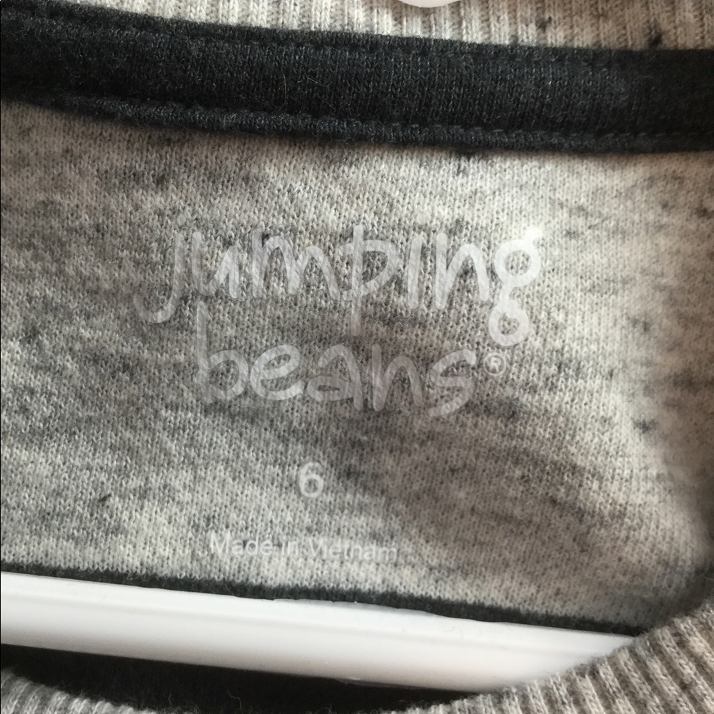 Jumping bean boys blue and gray striped‎ shirt - Picture 6 of 7